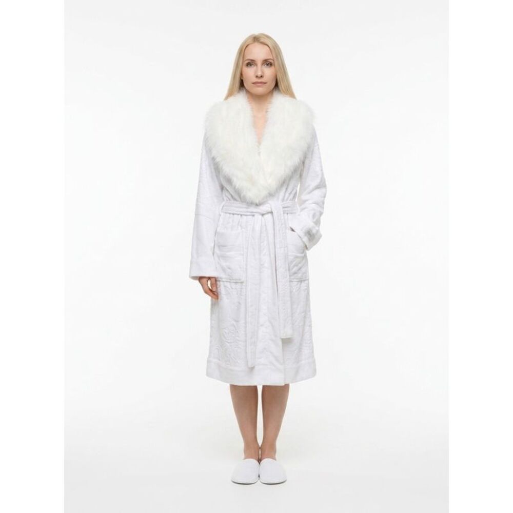 Dolce & Gabbana Multicolor Cotton Women's Bathrobe